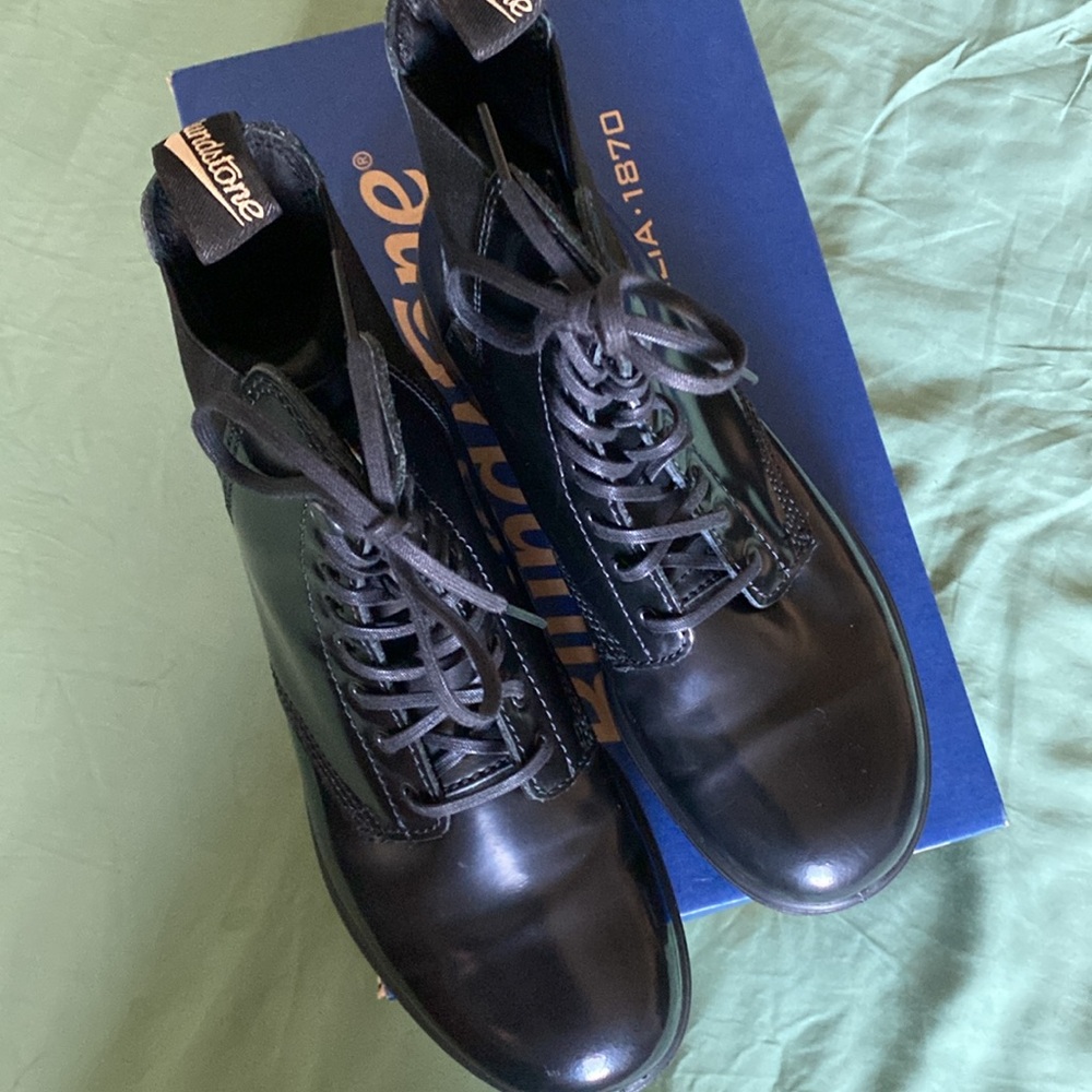 BLUNDSTONE Black Brush lace boot - Picture 7 of 7